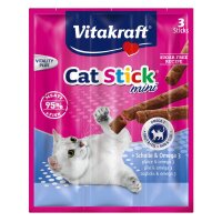 Vitakraft Katzensnack Cat-Stick mini Scholle & Omega...