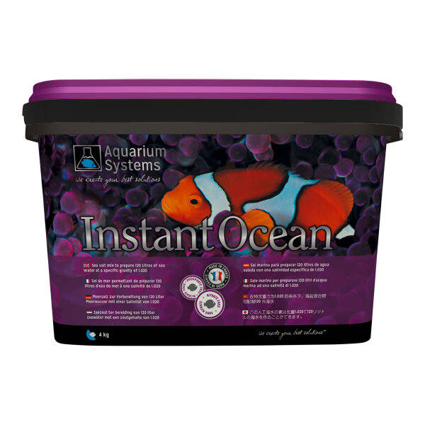Aquarium Systems - Instant Ocean Meersalz - 4 kg