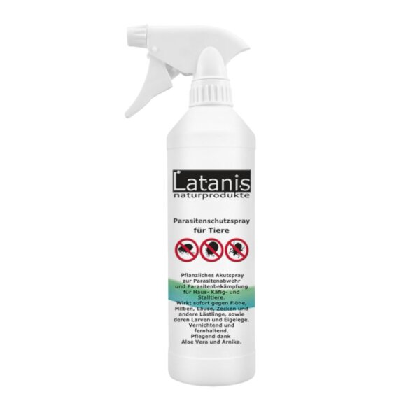 Latanis A16vet Akutspray gegen Parasiten - Schutzspray für Tiere - 470 ml