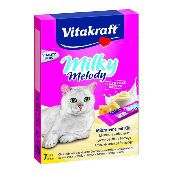 Vitakraft Katzensnack Milky Melody Käse - 70g