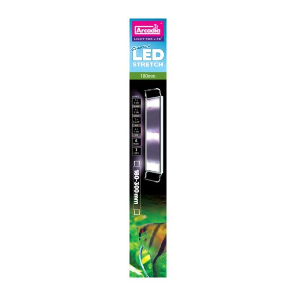 Arcadia - Classica LED Stretch Lichtleiste Freshwater - 6W (180-300mm)