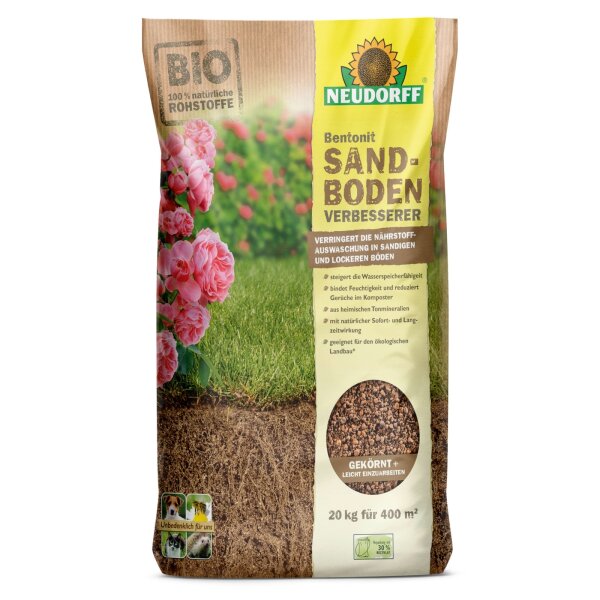 Neudorff Bentonit Sandboden Verbesserer - 20 kg