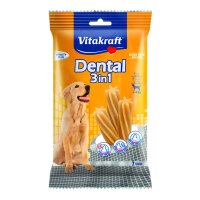 Vitakraft Dental 3in1 - Zahnpflege-Snack für Hunde...
