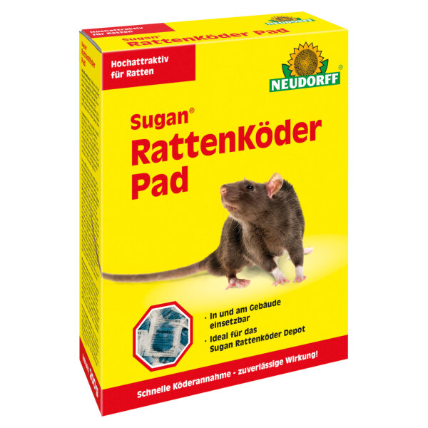Neudorff Sugan RattenKöder Pad - 200 g