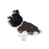 Fashion Dog Regenmantel für Hunde - Braun