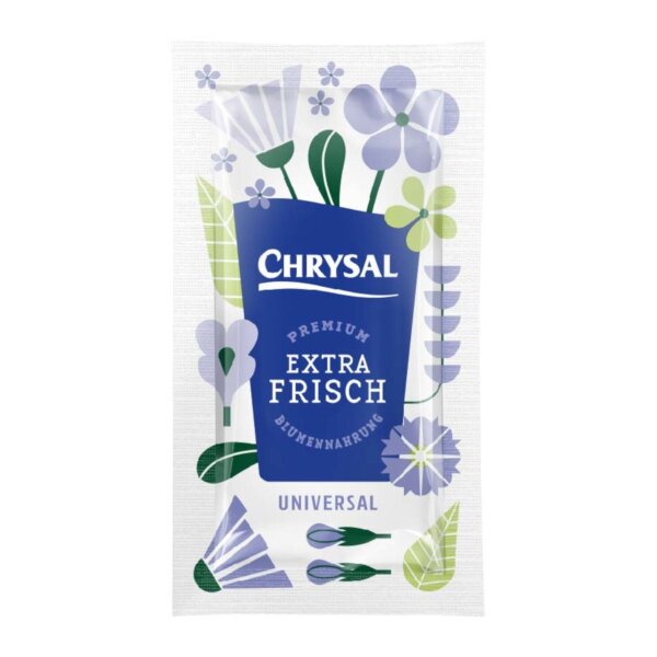 Chrysal Extra Frisch Universal - Schnittblumennahrung 10 g - 50 Stück