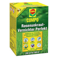 COMPO Rasenunkraut-Vernichter Perfekt - 3x 200 ml