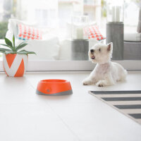 Lickimat OH Bowl - Schlecknapf für Hunde - orange - Medium