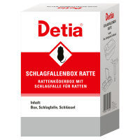 Detia Schlagfallenbox Ratte