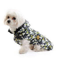 Fashion Dog Hundemantel mit Kunstpelz-Futter