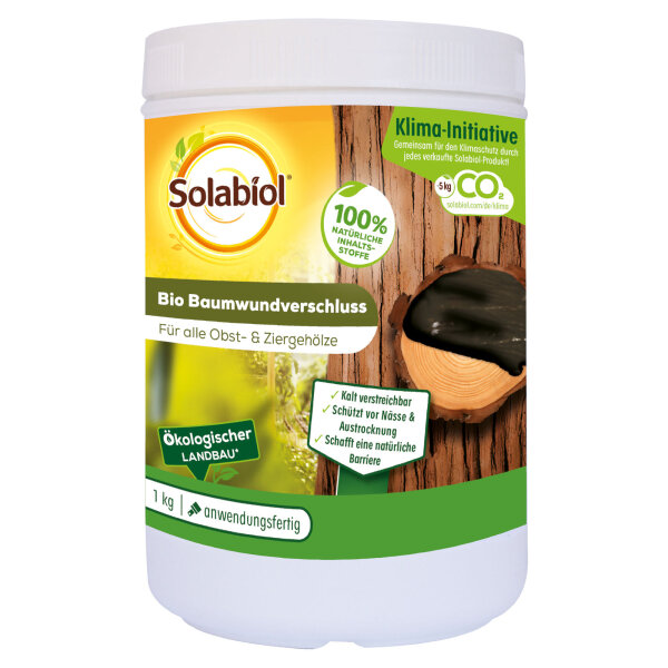 Solabiol Bio Baumwundverschluss - 1 kg - biologische Baumpflege