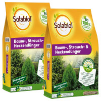 Solabiol Baum-, Strauch- & Heckendünger - 2x 5 kg