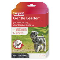 Beaphar Gentle Leader, Hundehalfter - schwarz, S