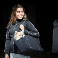 Catago gesteppte Hundetragetasche schwarz - one size