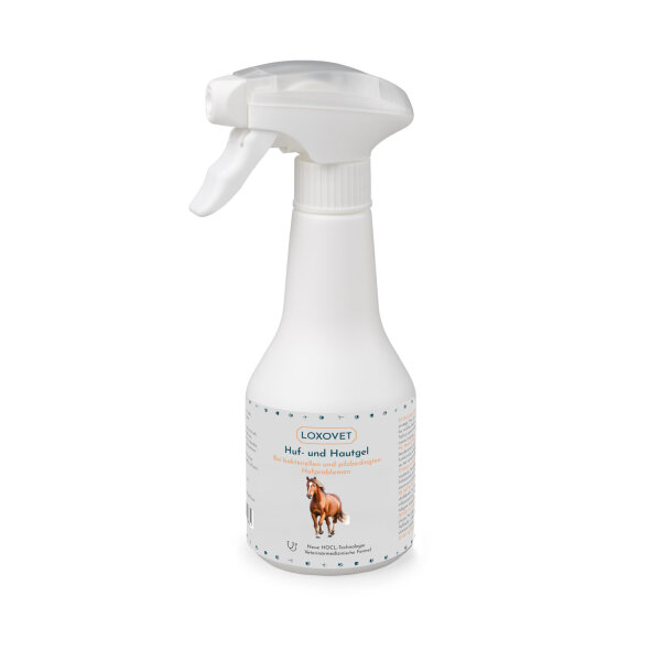 Loxovet Huf- und Hautgel für Pferde - 350 ml - Soforthilfe bei gereizter Haut und Wunden