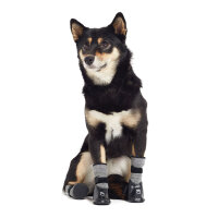 GF Pet Pfotenschutz-Schuhe für Hunde, grau, 4...