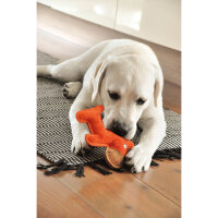 Aumüller Hundespielzeug aus Leder - Esel, orange