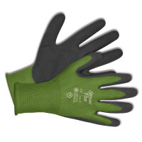 KIXX Green Flex Handschuhe für die Gartenarbeit - Grün/Dunkelgrün