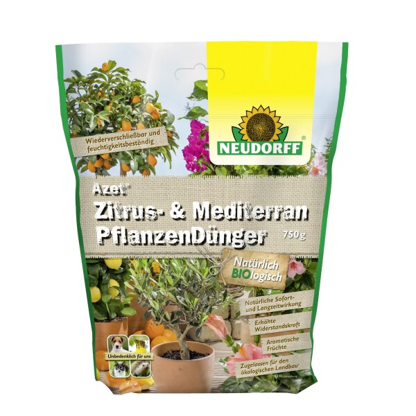 NEUDORFF - Azet Zitrus und MediterranpflanzenDünger - 750g