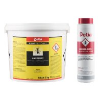 Detia - Ameisen-Ex Ameisenmittel 5kg und 500g Streudose