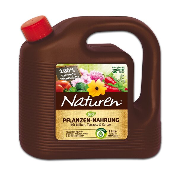 Naturen Bio Pflanzen-Nahrung - 2 Liter