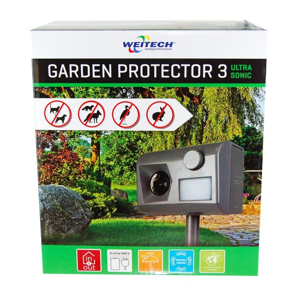 Weitech Garden Protector 3 - Ultraschall Vertreiber