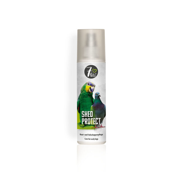 7Pets Shed Protect, Pflegemittel für Ziervögel und Hühner - 200 ml
