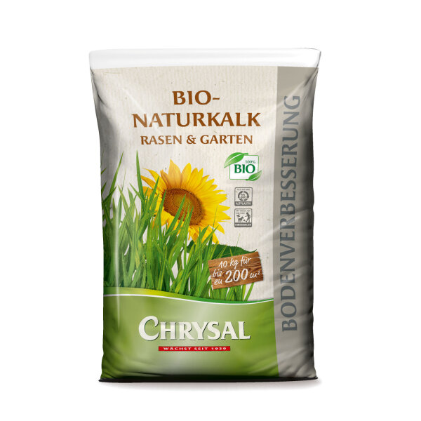 Chrysal Bio Naturkalk Rasen & Garten - 10 kg