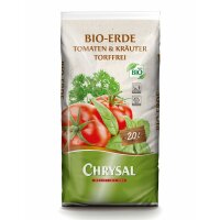 Chrysal Bio Erde für Tomaten und Kräuter - 20 Liter