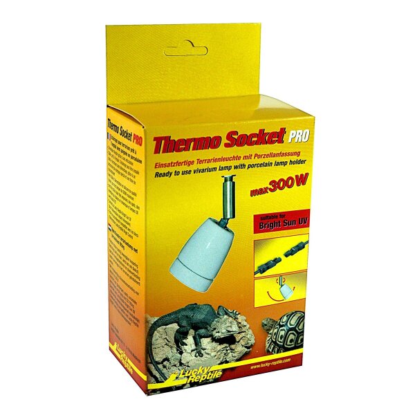 Lucky Reptile - Thermo Socket PRO - Porzellanfassung mit Gelenk