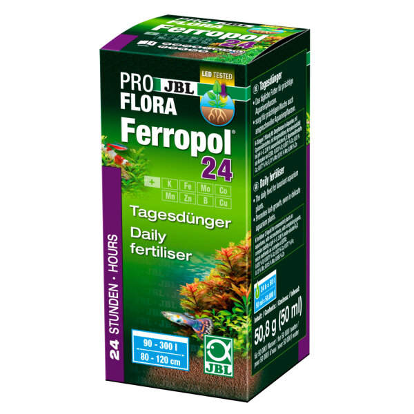 JBL ProFlora Ferropol 24 - Tagesdünger - 50 ml