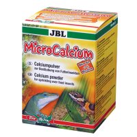 JBL MicroCalcium - Mineralien-Ergänzungsfutter für alle Reptilien - 100 g