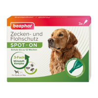 Beaphar Zecken- und Flohschutz SPOT-ON für Hunde über 15 kg