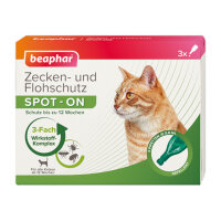 Beaphar Zecken- und Flohschutz SPOT-ON für Katzen