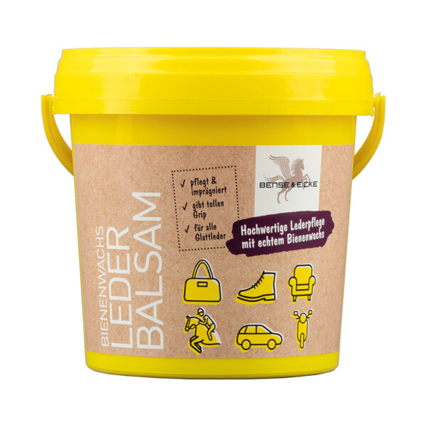 B & E Bienenwachs-Lederpflege-Balsam - 1000 ml