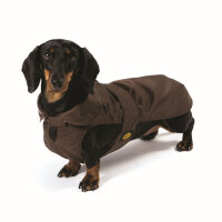 Fashion Dog Hundemantel speziell f&uuml;r Dackel - Braun